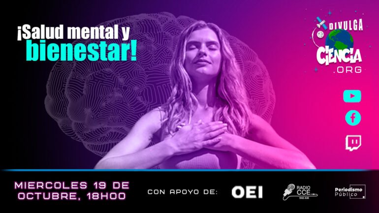 Podcast Estación Divulgaciencia: ¡Salud mental y bienestar!